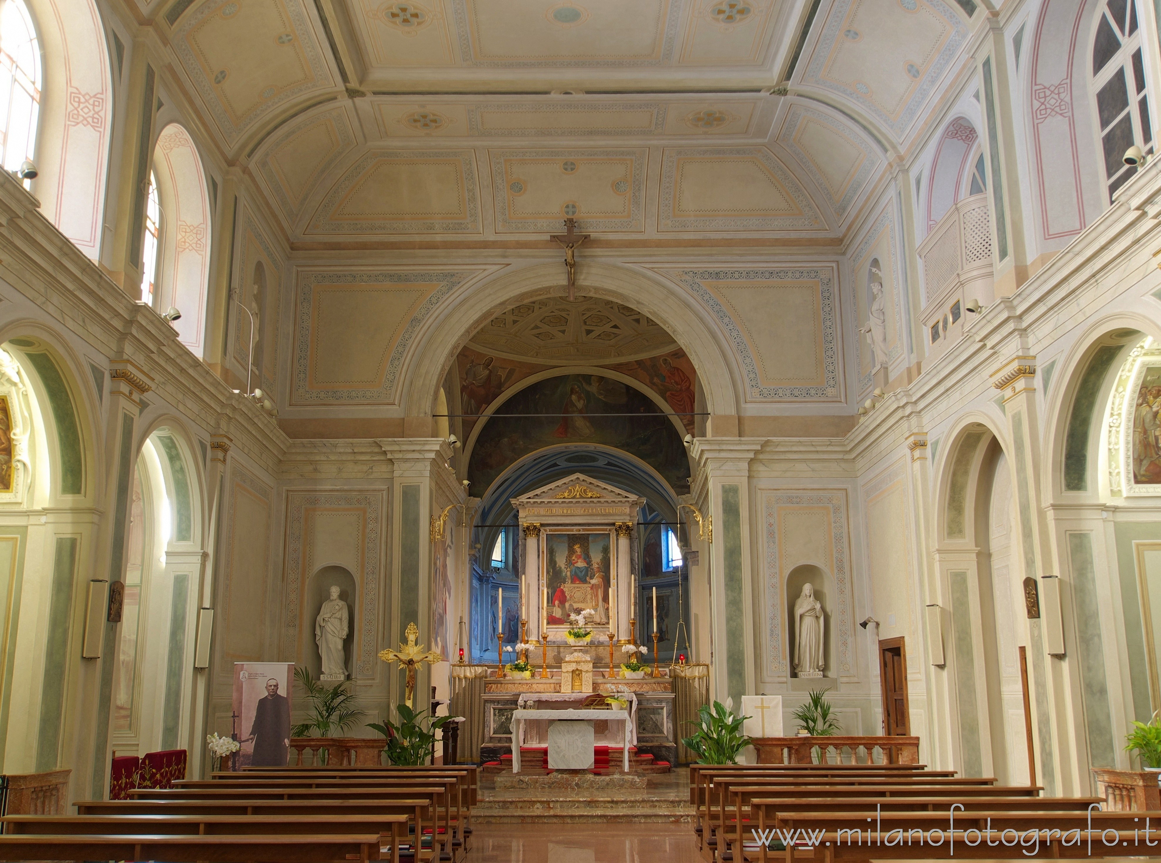 Milano - Interni liberty della Chiesa di Sant'Ambrogio ad Nemus